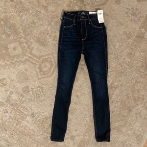 NWT Hollister Curvy High Rise Jean Legging Size 00-XS